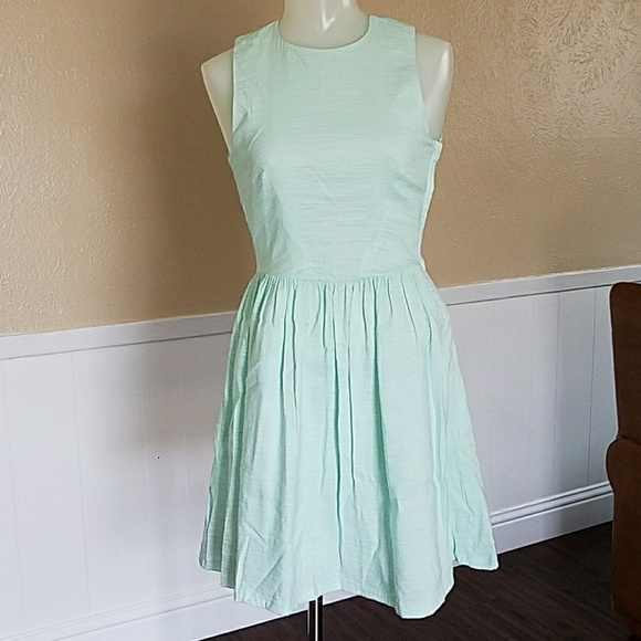 H&M Dresses & Skirts - Donated-Backless Mint Green Dress